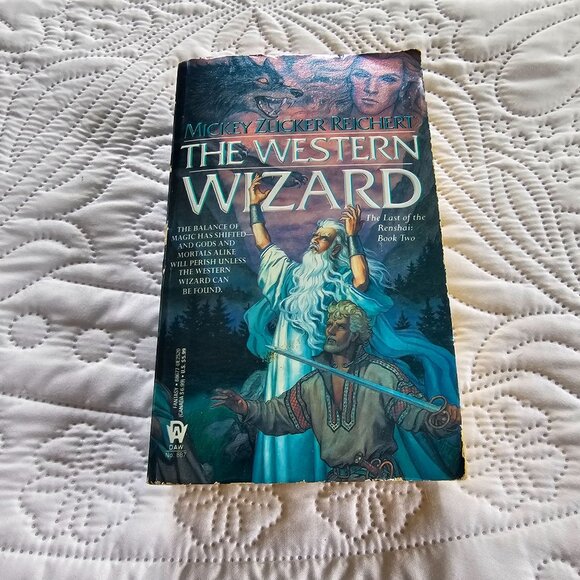 The Western Wizard By Mickey Reichert DAW Fantasy Paperback 1992 First Printing - Picture 1 of 16